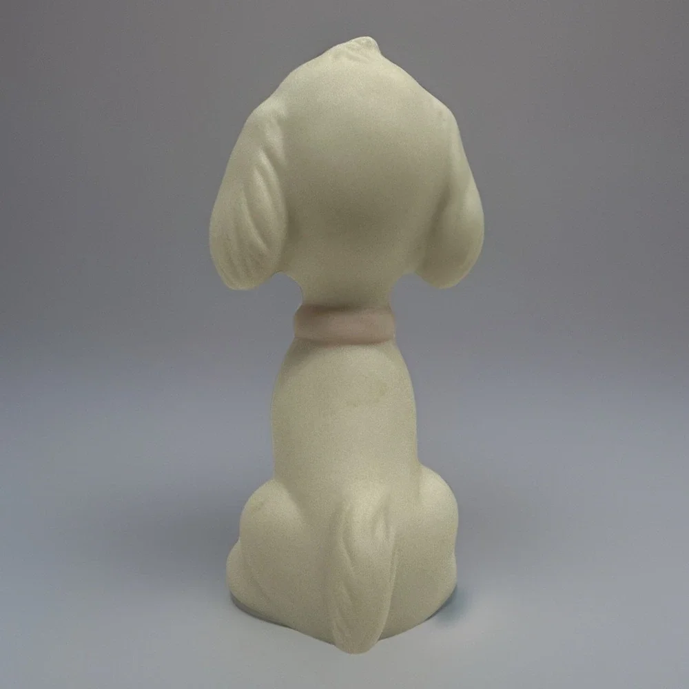 1994 PRECIOUS MOMENTS Enesco Dog With Dad's Slippers Porcelain Figurine 2.5